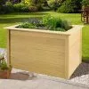 Jardinière Surélevée En Bois D’Épicéa Weka 120 X 79 Cm (5 Coloris) -Jardinage Soldes jardiniere surelevee bois epicea weka 120 x 79 cm 5 coloris