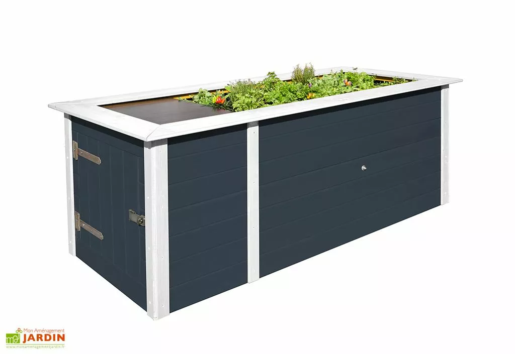 Jardinière Surélevée En Bois D’Épicéa Weka 205 X 79 Cm (4 Coloris) 6 Jardinière Surélevée En Bois D’Épicéa Weka 205 X 79 Cm (4 Coloris) – Image 4