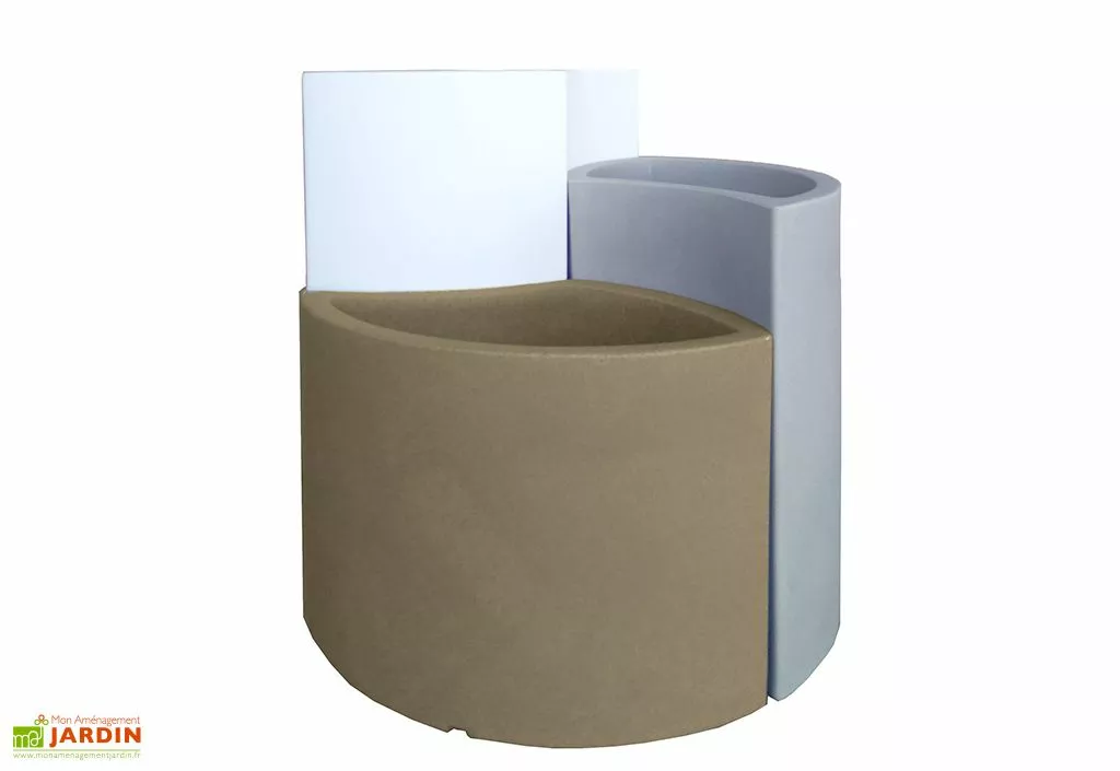 Farmet New Pot De Fleurs En Polyéthylène Petalo - Ø 50 X 50 Cm 7 Farmet New Pot De Fleurs En Polyéthylène Petalo - Ø 50 X 50 Cm – Image 5