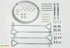 Kit D'ancrage Pour Serre Et Abri De Jardin Palram-Canopia