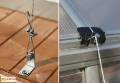 Kit D'ancrage Pour Serre Et Abri De Jardin Palram-Canopia -Jardinage Soldes kit ancrage sol serre palram anchoring 5