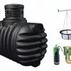 Garantia Cuve Enterrée Kit Récupérateur D'Eau Compact Confort 4Rain 1600 L -Jardinage Soldes kit cuve enterree recuperateur eau 4rain garantia 1600l