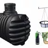 Garantia Cuve Enterrée Kit Récupérateur D'Eau Compact Confort 4Rain 2650 L -Jardinage Soldes kit cuve enterree recuperateur eau 4rain garantia 2650l