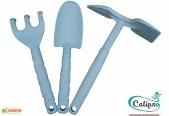 Calipso Kit Jardinage Pour Jardinière Et Carré Potager – 3 Outils -Jardinage Soldes kit outils bleu 1