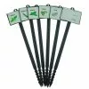Mikado Lot De 6 Jalons Pour Semis Aromates Avec étiquettes – 45 Cm -Jardinage Soldes lot 6 jalons pour semis aromates