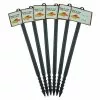 Mikado Lot De 6 Jalons Pour Semis Pommes De Terre Avec étiquettes – 45 Cm -Jardinage Soldes lot 6 jalons pour semis legume