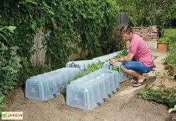 Garantia Lot De 3 Mini Serres De Jardin Tunnels Sunny