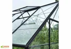 Halls Serre De Jardin En Aluminium Et Verre Trempé Universal 128 – 9,9 M² 10 Halls Serre De Jardin En Aluminium Et Verre Trempé Universal 128 – 9,9 M² -Jardinage Soldes lucarne toit serre verre universal 128 1