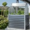 Westmann Mini Serre De Jardin Surélevée Avec Rangement – 1,2 X 1,2 M -Jardinage Soldes mini serre hauteur