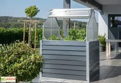 Westmann Mini Serre De Jardin Surélevée Avec Rangement – 1,2 X 1,2 M