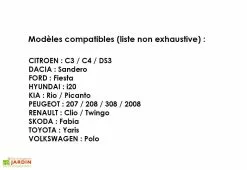 Sobag Bâche De Protection Pour Voiture Citadine Easy Protect Car -Jardinage Soldes modeles compatibles bache protection voiture citadine