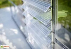 Lucarne Latérale Pour Serre De Jardin Argent Palram-Canopia