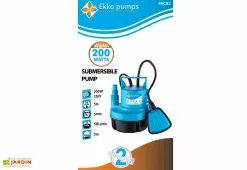 Ekko Pumps Pompe Vides Caves Eaux Claires 200 W - 3500 L/h -Jardinage Soldes pac829 pompe vides caves eaux claires 200 w 2 1