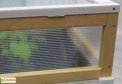 Axi Serre De Culture Sur Pieds En Bois Et Polycarbonate - 120 X 54 X 120 Cm -Jardinage Soldes parois polycarbonate serre sur pieds bois