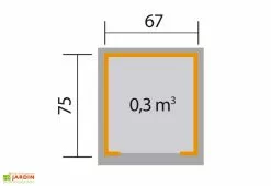 Weka Abri Pour Robot Tondeuse En Bois D’épicéa 80 X 87 X 71 Cm -Jardinage Soldes plan abri robot tondeuse bois weka