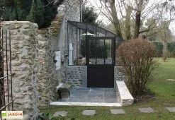 Lams Porte Supplémentaire Pour Serre Chambord Ou Versailles -Jardinage Soldes porte accessoire serre chambord ou versailles aluminium laque 5 coloris