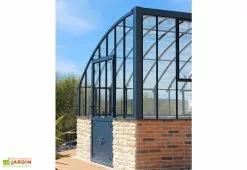 Lams Porte Supplémentaire Pour Serre Chambord Ou Versailles -Jardinage Soldes porte accessoire serre chambord ou versailles aluminium laque 5 coloris 4