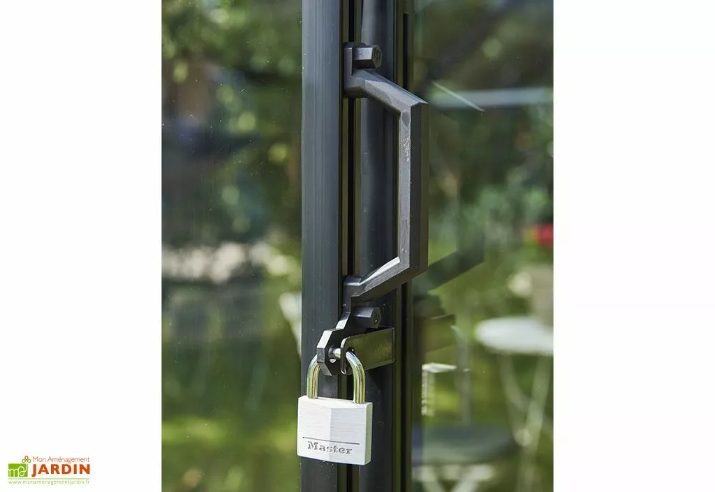 Halls Serre De Jardin En Aluminium Et Verre Trempé Popular 86 - 5 M² 6 Halls Serre De Jardin En Aluminium Et Verre Trempé Popular 86 - 5 M² – Image 4