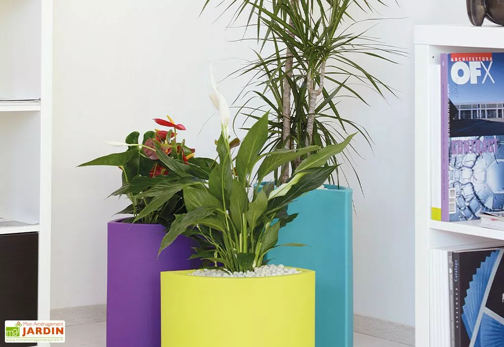 Farmet New Pot De Fleurs En Polyéthylène Petalo - Ø 50 X 50 Cm 4 Farmet New Pot De Fleurs En Polyéthylène Petalo - Ø 50 X 50 Cm – Image 2