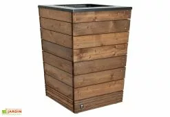 Jardipolys Bac à Fleurs En Bois Selekt (45/55x45/55x76)