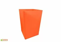 Plast'Up Pot De Fleurs Carré Suerte - 120 L -Jardinage Soldes pot de fleurs 120l orange