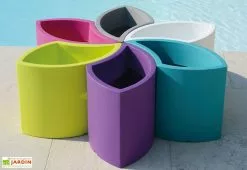 Farmet New Pot De Fleurs 6 Compartiments En Polyéthylène Fiore – 86 X 30 Cm