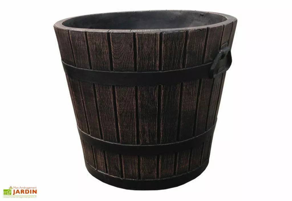 Roto Bac à Fleurs Polka 3 Dimensions : 35x31,5 Cm - 40x35,5 - 49,5x43,5 3 Roto Bac à Fleurs Polka 3 Dimensions : 35x31,5 Cm - 40x35,5 - 49,5x43,5