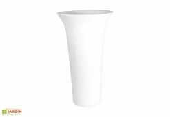 Farmet New Pot De Fleurs En Polyéthylène Flos – Ø 48 X 85 Cm 12 Farmet New Pot De Fleurs En Polyéthylène Flos – Ø 48 X 85 Cm -Jardinage Soldes pot de fleurs blanc 1