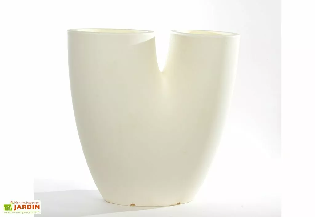 Farmet New Pot De Fleurs En Polyéthylène Bilobo – 50 X 25 X 50 Cm 4 Farmet New Pot De Fleurs En Polyéthylène Bilobo – 50 X 25 X 50 Cm – Image 2