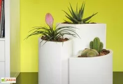 Farmet New Pot De Fleurs En Polyéthylène Petalo - Ø 50 X 50 Cm 11 Farmet New Pot De Fleurs En Polyéthylène Petalo - Ø 50 X 50 Cm -Jardinage Soldes pot de fleurs blanc 5