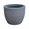 Roto Pot De Fleurs Extérieur En Polyéthylène Et Bois Ø30 X 25 Cm Rumba S -Jardinage Soldes pot de fleurs exte rieur en polye thyle ne et bois 30x25cm rumba s