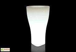 Farmet New Pot De Fleurs Lumineux En Polyéthylène Domus – Ø 48 X 85 Cm