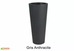 Farmet New Pot De Fleurs Polyéthylène Hydra H85 Ø39 (pls. Coloris) -Jardinage Soldes pot fleur exterieur polyethylene hydra 85cm 3