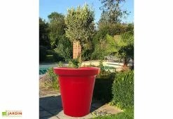 Plast'Up Pot De Fleur En Polyéthylène Delight Ø 80 Cm (200 L) -Jardinage Soldes pot fleur polyethylene delight 80cm 200l 1
