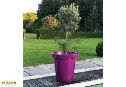 Plast'Up Pot De Fleur En Polyéthylène Delight Ø 80 Cm (200 L) -Jardinage Soldes pot fleur polyethylene delight 80cm 200l 4