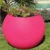 Plast'Up Pot De Fleurs Rond En Polyéthylène Rose Speranza Ø 90 Cm