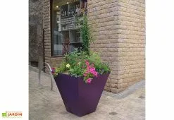 Green City Pot De Fleurs En Plastique Square S Simple Ou Double Paroi (60 X 60 Cm)