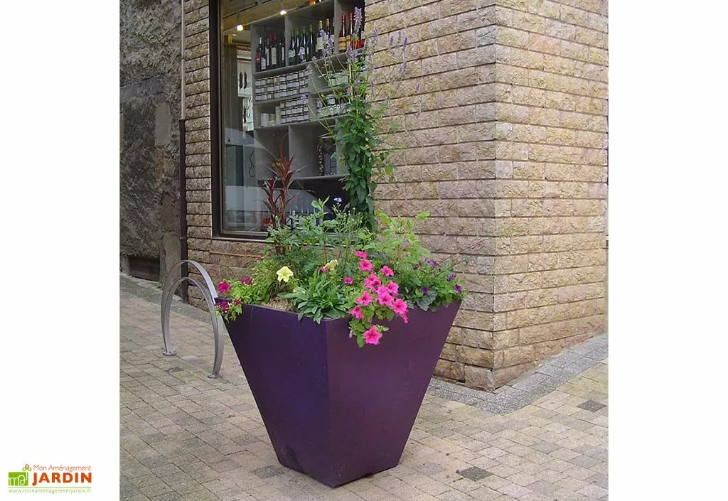 Green City Pot De Fleurs En Plastique Square S Simple Ou Double Paroi (60 X 60 Cm) 3 Green City Pot De Fleurs En Plastique Square S Simple Ou Double Paroi (60 X 60 Cm)