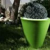 Green City Pot De Fleurs En Plastique Open M Simple Ou Double Paroi (Ø 80 X 80 Cm) -Jardinage Soldes pot fleurs plastique double paroi jardin