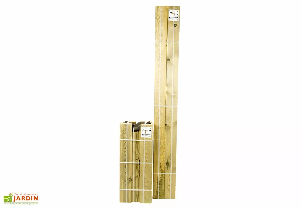 Hortalia Potager Surélevé En Bois Traité Gardenbrico XL80 : 160 Cm 7 Hortalia Potager Surélevé En Bois Traité Gardenbrico XL80 : 160 Cm – Image 5