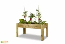 Hortalia Potager Surélevé En Bois Traité Gardenbrico XL80 : 160 Cm