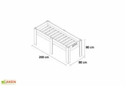 Jardinage Soldes 27 Jardinage Soldes -Jardinage Soldes potager sureleve table culture bois traite hortalia gardenbrico xxl80 2