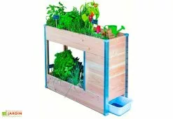 Mon Petit Potager Potager Sur Pieds Balcomposteur Et Composteur Intégré – Bois Douglas