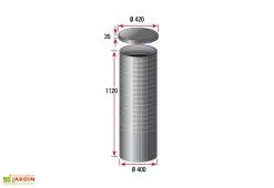 GreenLife Puits En Polyéthylène à Enterrer 140 L -Jardinage Soldes puits polyethylene a enterrer plastique 140l 2