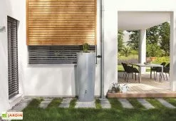 Garantia Cuve Récupération D'Eau Pluie 2 En 1 Stone Silver 350L