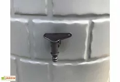 Plast'Up Récupérateur D’eau De Pluie Décoratif En Polyéthylène 340 L -Jardinage Soldes recuperateur eau pluie decoratif polyethylene 340l 1