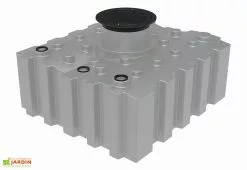 GreenLife Cuve De Récupération D’eau De Pluie Enterrée – 3000 L Plate -Jardinage Soldes recuperateur eau pluie enterree plat greenlife 3000l