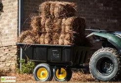 Polar Remorque En Polyéthylène 175 X 94 Cm – LG900 -Jardinage Soldes remorque agriculture brouette remorqueur