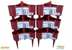 Lot De 6 Réservoirs 2L Pour Tuteur Mikado -Jardinage Soldes reservoir jardin outil