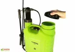 VITO Pulvérisateur à Dos Pression Manuelle 2,95 Bar – 16 L -Jardinage Soldes reservoir pulverisateur jardin manuel vito